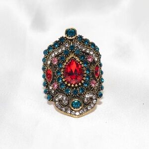 ✨Anthropologie Malha Ruby Royal Ring